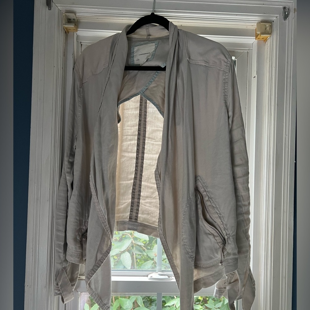 Anthropologie Women's Cream Jacket XL